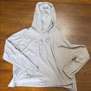 Kyodan Heather Gray Hooded Top